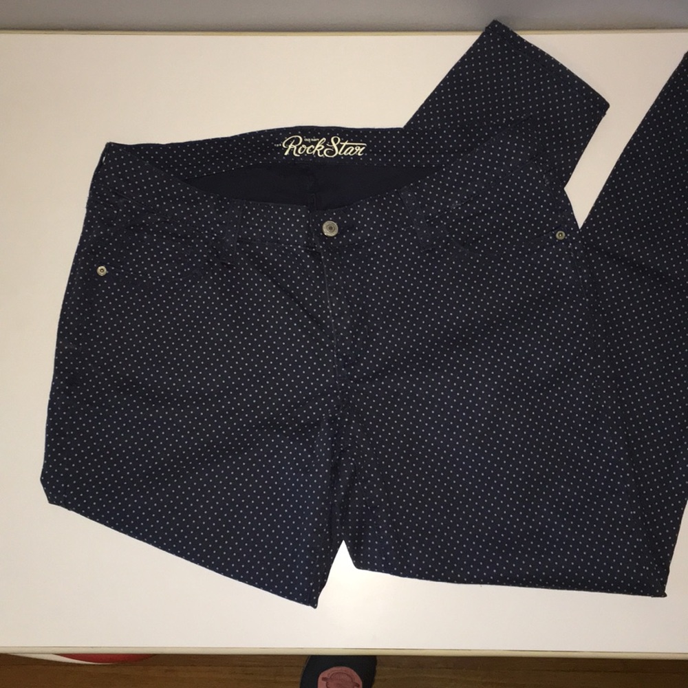 Polka dot jeans